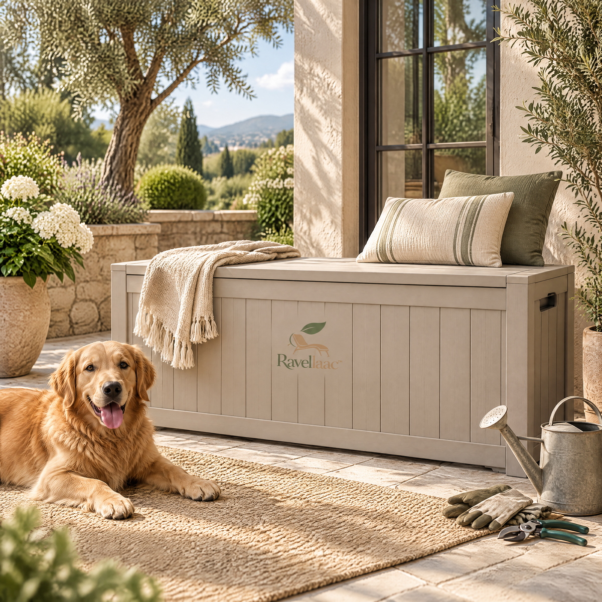 Ravellaac™ Outdoor Storage Bench Box image 7
