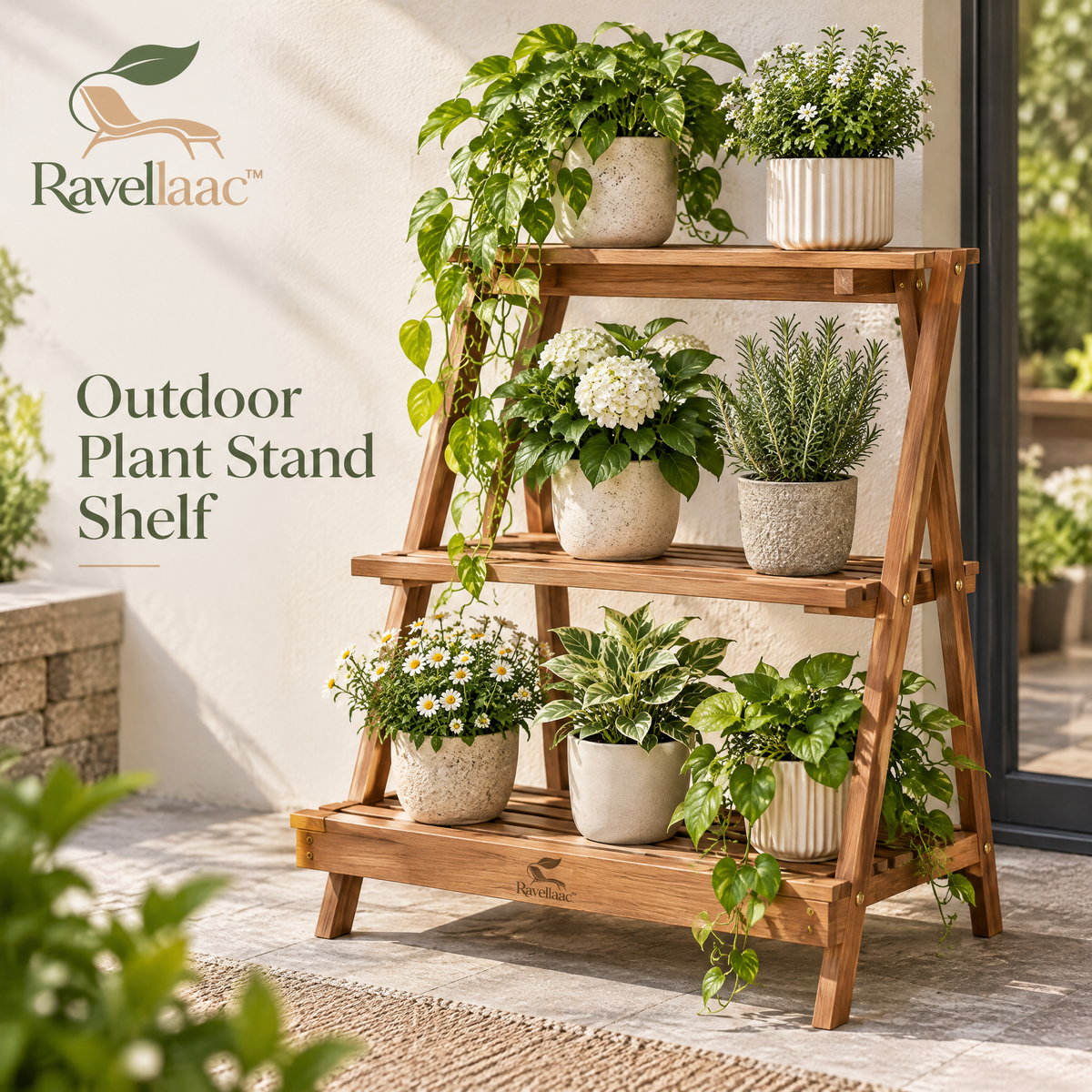 Ravellaac™ Outdoor Plant Stand Shelf image 1