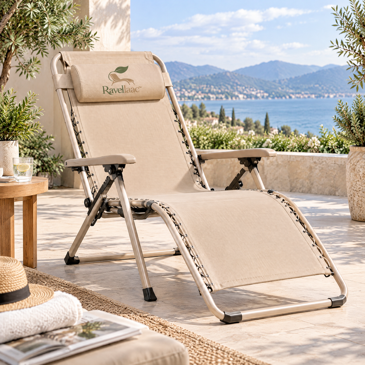 Ravellaac™ Outdoor Folding Reclining Chair image 2