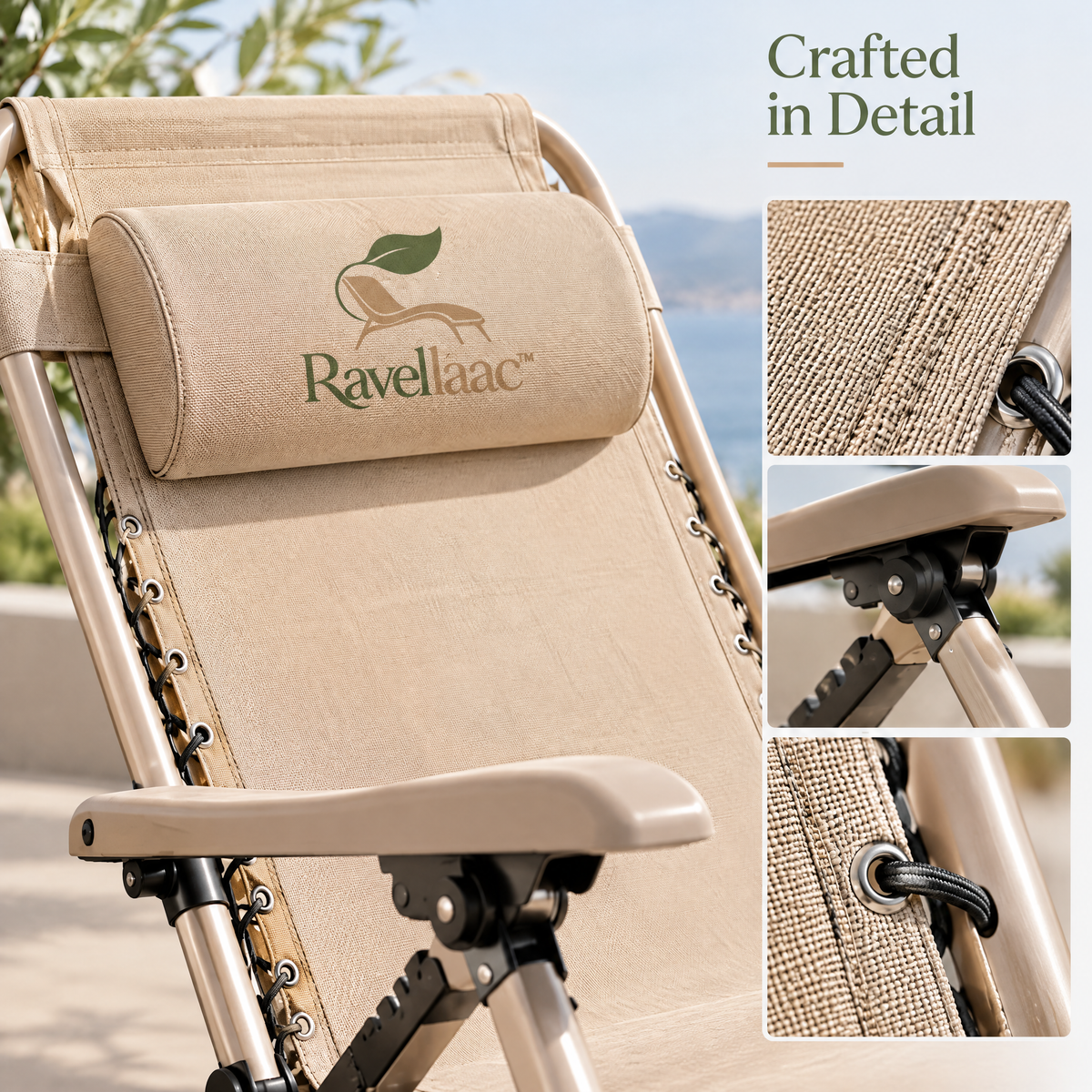 Ravellaac™ Outdoor Folding Reclining Chair image 7