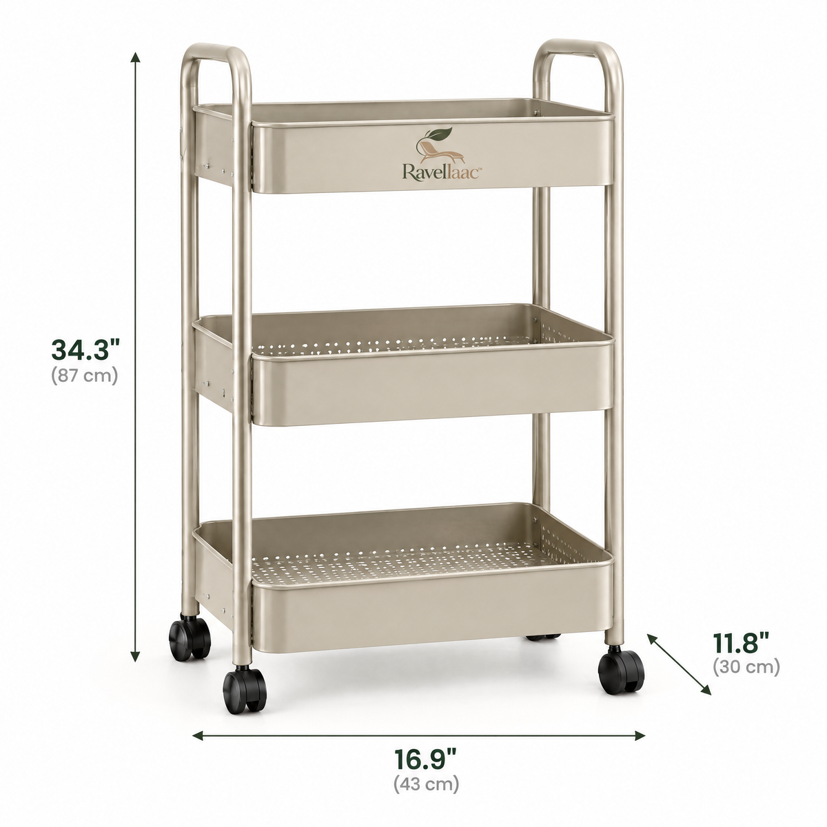 Ravellaac™ 3-Tier Balcony Storage Rack image 7